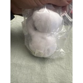 Dannon 1999 Dannon Yogurt Danimals Polar Bear Plush Stuffed Animal New Sealed