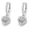 Eanba - Aretes De Compromiso Plata 925 Mujer Diseño De
