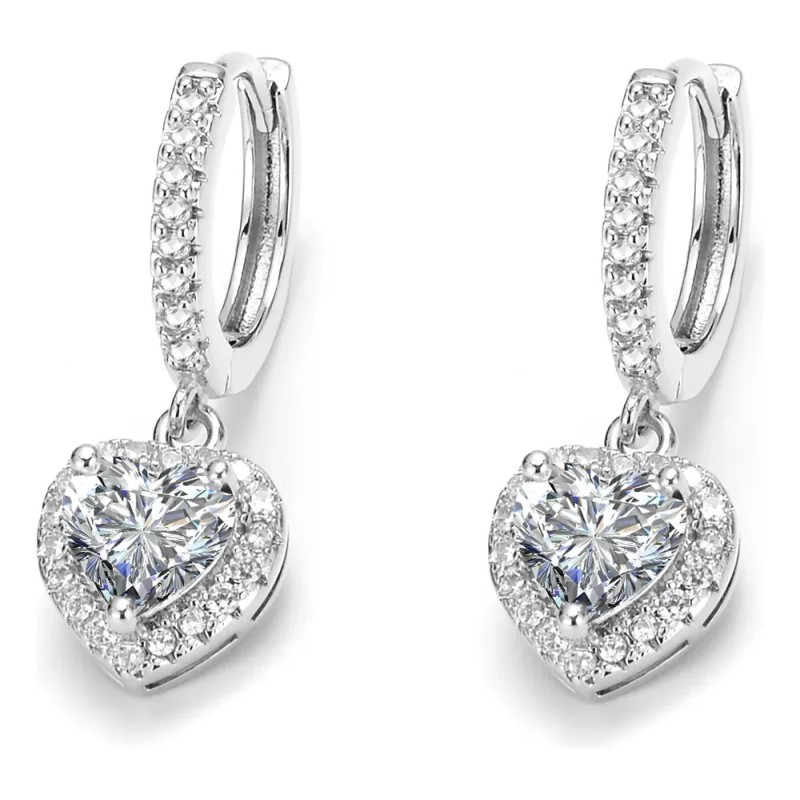 Eanba - Aretes De Compromiso Plata 925 Mujer Diseño De