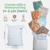 Oopsy Lucy Cloth Diapers 6 Pack with 6 Inserts &