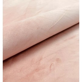 Plankroad Blush Pink Girls Solid Velvet Fabric 54"