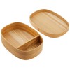 Yamako 80184 Bent Wappa Lunch Box, Family, Approx. 8.3 x