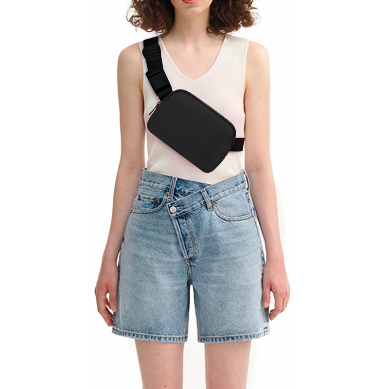 Large Capacity & Multi-function! Waterproof Belt Bag with Adjustable Strap