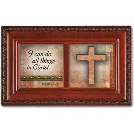 Cottage Garden All Things Petite Woodgrain Music Box Plays How Great Thou Art