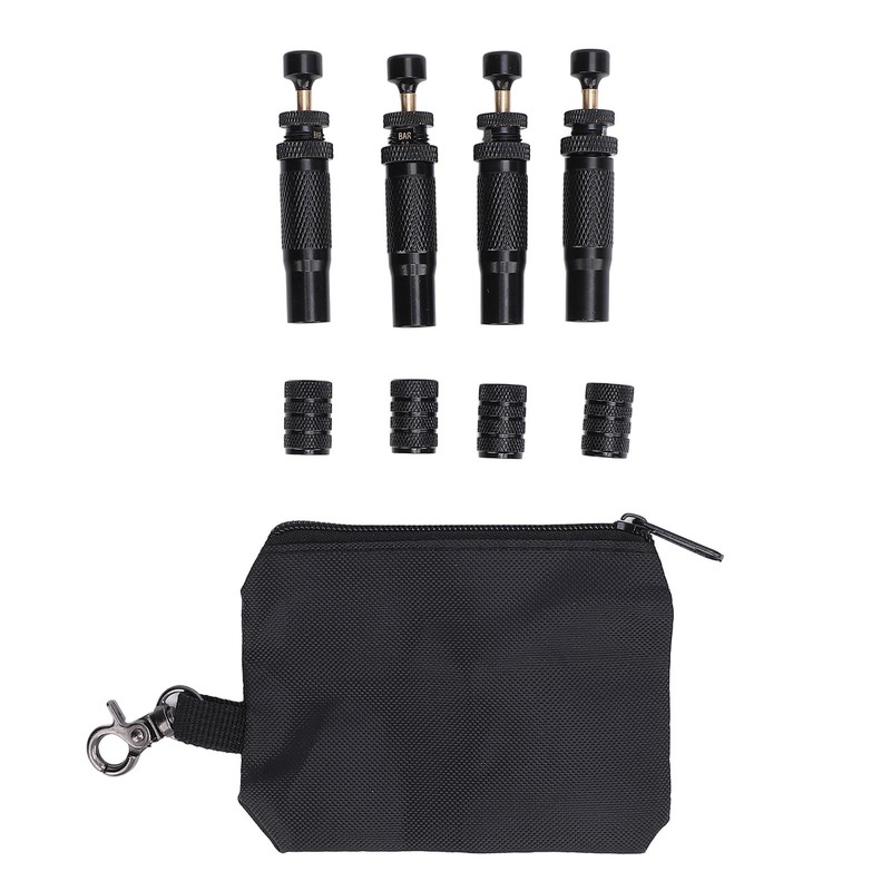 Tire Air Down Valve Automatic Stop Tyre Deflator Valve Kit,