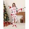 URMAGIC Matching Couple Pajamas Christmas Pajamas for Women Mens Adult