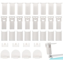 Pleated Replacement Parts Set Pleated Clamp Support Accessories Bracket Clamping Shoes Clamp Support Mounting No Drilling Required