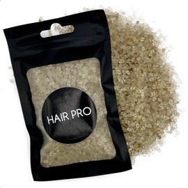 HairPro Extension Italian Keratin Granulated Glue Beads - Bend #7.0 - For Hair Extensions & Fusion I-Tip Extensions (10 g)