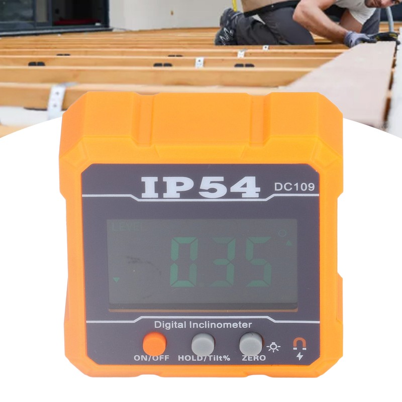 Inclinometer Digital Display Auto Shutdown Magnetic Level Angle Finder Gauge