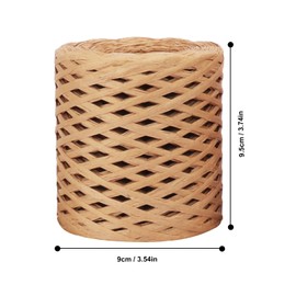 12 Roll 218 Yards Raffia Ribbon, Versatile Raffia Yarn for Crochet, Raffia Paper Ribbon for Gift Wrapping, Paper Ribbon, Perfect for Crafts, Decoration! (Total 1744 Yards) by IHDYPPEW