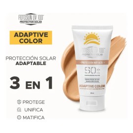Protector Solar Fotosun Uv Se Adapta Al Tono De Piel 50+ Fps