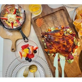 Magnoloran 60 Piece Cutlery Set Plastic Silverware Wheat Straw Utensils Reusable Travel Utensils Set Knives Spoons and Forks Set for Party, Travel, Lunch, Picnic, Camping or Daily Use-Green&Blue