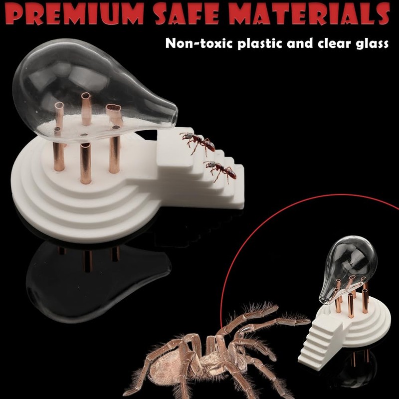 Spider Ant Water Feeder, Creative Altar Shape 3D Printed Waterer