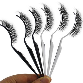 Beatifufu - 6 piezas de herramientas para pestañas postizas para pestañas, herramientas auxiliares de pestañas, accesorios de salón, aplicadores de maquillaje, pestañas falsas, tablero de juego