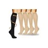 2 Pares Calcetines De Compresion Medias De Compresion