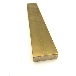 Brass flat bar for industrial rectangular brass bar thickness 3/4/5/8/10mm width 10/15/20/30/40mm length 100/150/200/300mm (#16:3x30x300mm)
