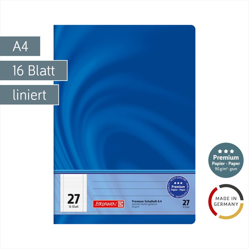 Brunnen Young Vivendi Notebook A4/16 Pages Lined 27