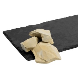 HITT Premium Ural Yellow Edible Clay — Super Crunchy Dirt Chunks for Eating, PICA Cravings and ASMR Food Content Creators — Organic, Ready to Eat PICA Alternative Snack — 3,5 oz / 100 g