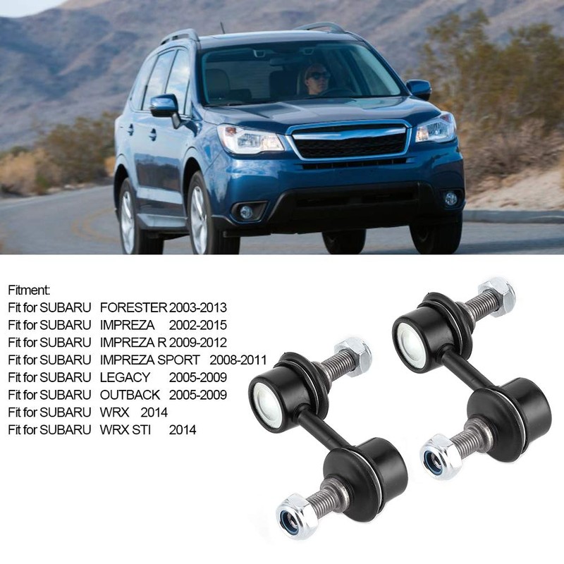 Stabilizer Bar Link Front Stabilizer Set Left and Right Aluminum