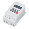 Electronic Timer Switch DIN Rail LCD Microcomputer Electron Intelligent Controller