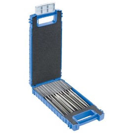 Pferd DF4211140D126 Diamond Needle File Set D126 11 pcs, Silver, Set of 5 Pieces