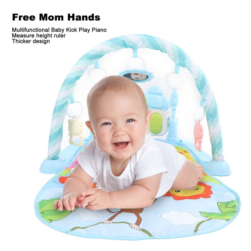 Gym Infant Playmat Piano Musical Early Education Crawling Sensory Gym