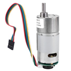Large Torsion Gear Motor with Encoder 12/24V Power Speed Reduction Motor(12V 500 RPM)
