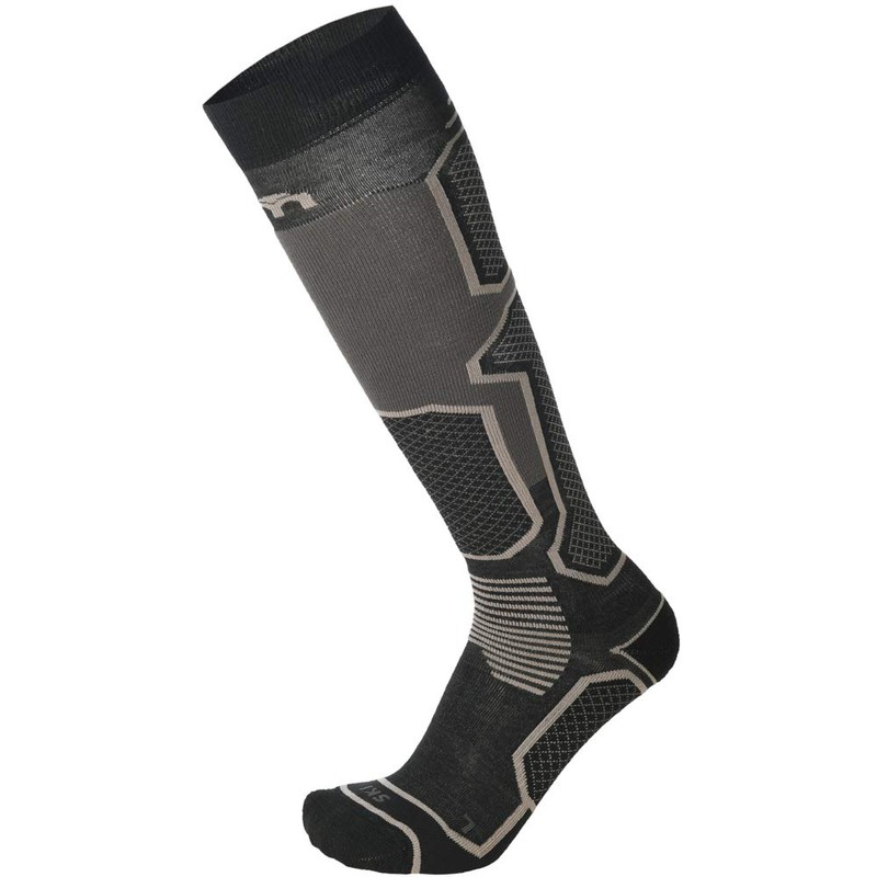 MICO Ski Socks, Medium, Wool + Lycra Fibre, High Performance,