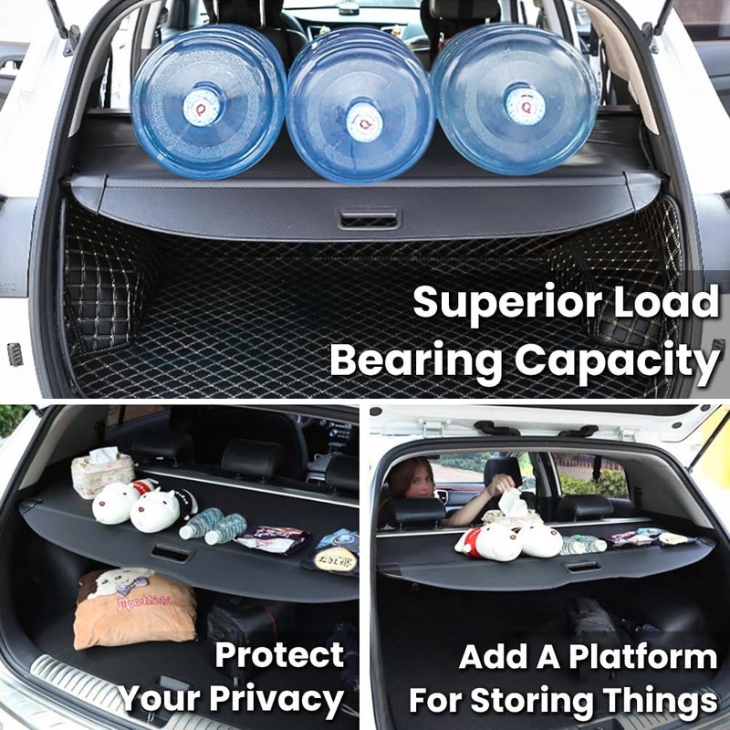 Trunk Cargo Cover for Ford Escape 2013 2014 2015 2016