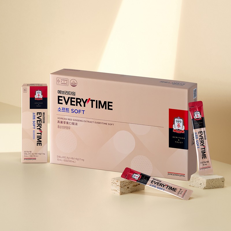 Jeonggwanjang 정관장 홍삼정 에브리타임 소프트 Korean Red Ginseng Everytime Soft