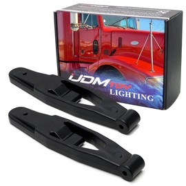 iJDMTOY 2pc Heavy Duty EPDM Rubber Hood Lock Latch Fastening Straps ONLY, Compatible with Kenworth T300 T600 T800 W900; Peterbilt 357 367 377 378 388 389 Freightliner