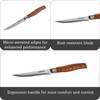 IMUSA 4.5in Chef WL Stainless Steel Steak Knife with Wood