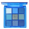 TPTGIAR 9 Colours Eyeshadow Palette, Blue Eyeshadow Palette, Long-Lasting &
