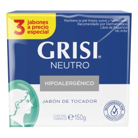 Jabón Barra Grisi Neutro Barras 150g