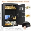 33.46" Tall Fireproof Wall Safes Between the Studs 16" Centers,