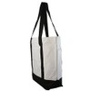 Large Daily Poly Zippered Tote Bag