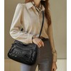 WITERY Crossboby Bag for Women - Soft PU Leather Multi-Pocket