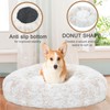 JOYELF Donut Dog Bed Cat Bed for Large Dogs, Calming