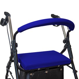 Spring Season Wheelchair Seat Cushion & Backrest, Ergonomic, Comfortable, Durable, Breathable, Waterproof, Easy Care - For Maximum Comfort & Support for Wheelchair Users (Royal Blue)
