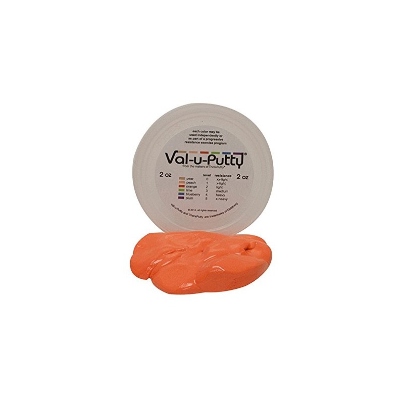Val-u-Putty153; Exercise Putty, Orange, Soft, 2 Ounce