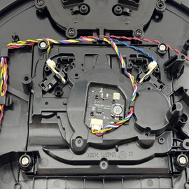 Lidar Mapping Sensor and Brown Top Housing Cover Compatible Replacement for Shark Robot Vacuum Cleaner AV2610WA RV2400WD RV2410WD RV2600WA RV2610WA RV2610WACA RV2610WD - Smart AI Navigation 360 Laser