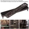 Brass Alloy Incense Burner Home Desktop Burning Incense Holder Case