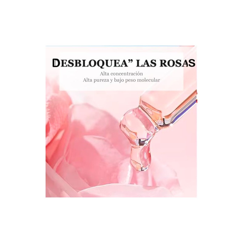 Sérum Rosas con Ácido Hialurónico Rose Hyaluronic Acid Serum, Hydrating