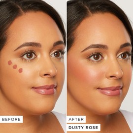 tarte maneater satin blush cheek plump - dusty rose - full size