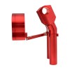YHMTIVTU Red 10" Risers Clamp Gauge Housing For Harley Road