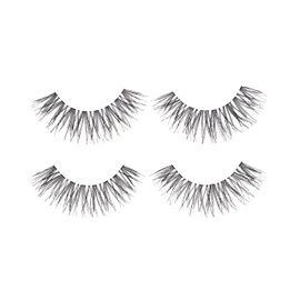 Ardell 2 x Pairs of Real Hair Eyelashes with Duo Eyelash Glue and Easy Applicator for Attaching False Eyelashes, Deluxe Pack for Perfect Eyelashes, 26 g