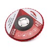 HOMESOM 4" Diamond Grinding Wheel Flap Disc,100mm Angle Grinder Sanding