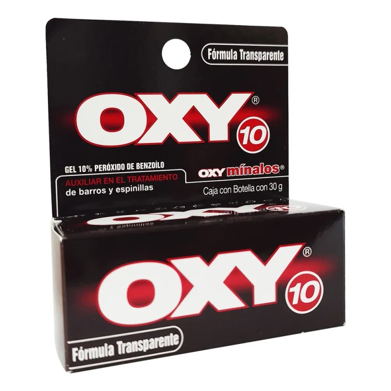 Oxy 10 Gel Antiacné 30g con Peróxido de Benzoílo Rohto