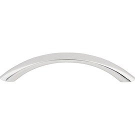 Top Knobs M385 Nouveau Collection 3-3/4" Bow Pull, Polished Chrome