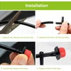 ZoneYan Anti-clogging dropper, Gardena adjustable sprinkler heads, micro-drip system, adjustable